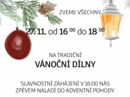 Vánoční - adventní dílny